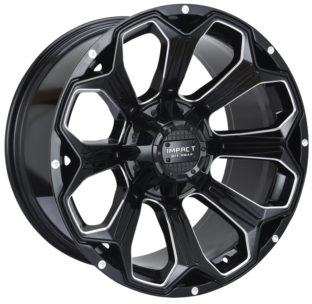 Impact Impact 817 Gloss Black Mi 20x10