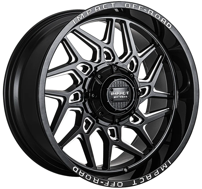 Impact Impact 829 Gloss Black Mi 20X10